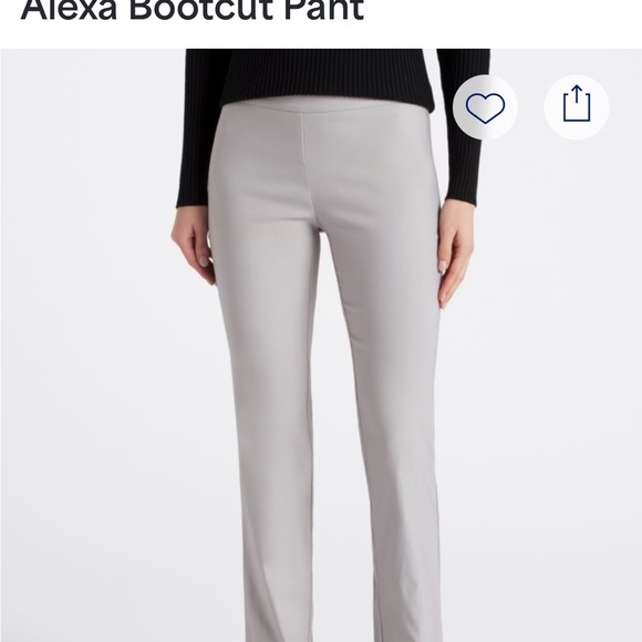 Tribal Light Gray Casual Pants - Picture 4 of 5